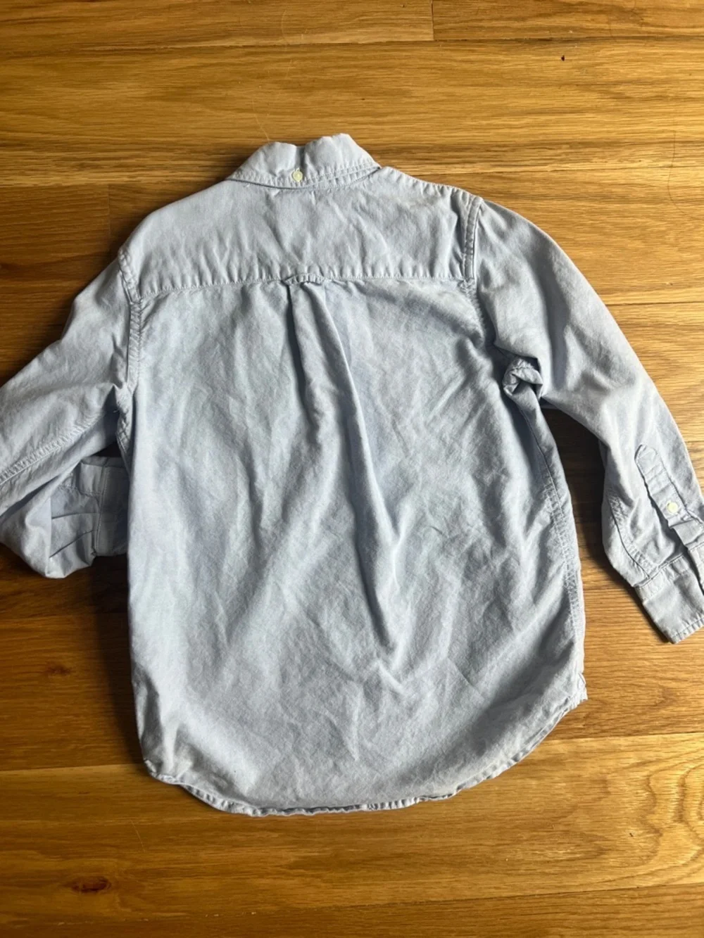 GAP Kids Light Blue Casual Button-Down Shirt - Sz 6-7